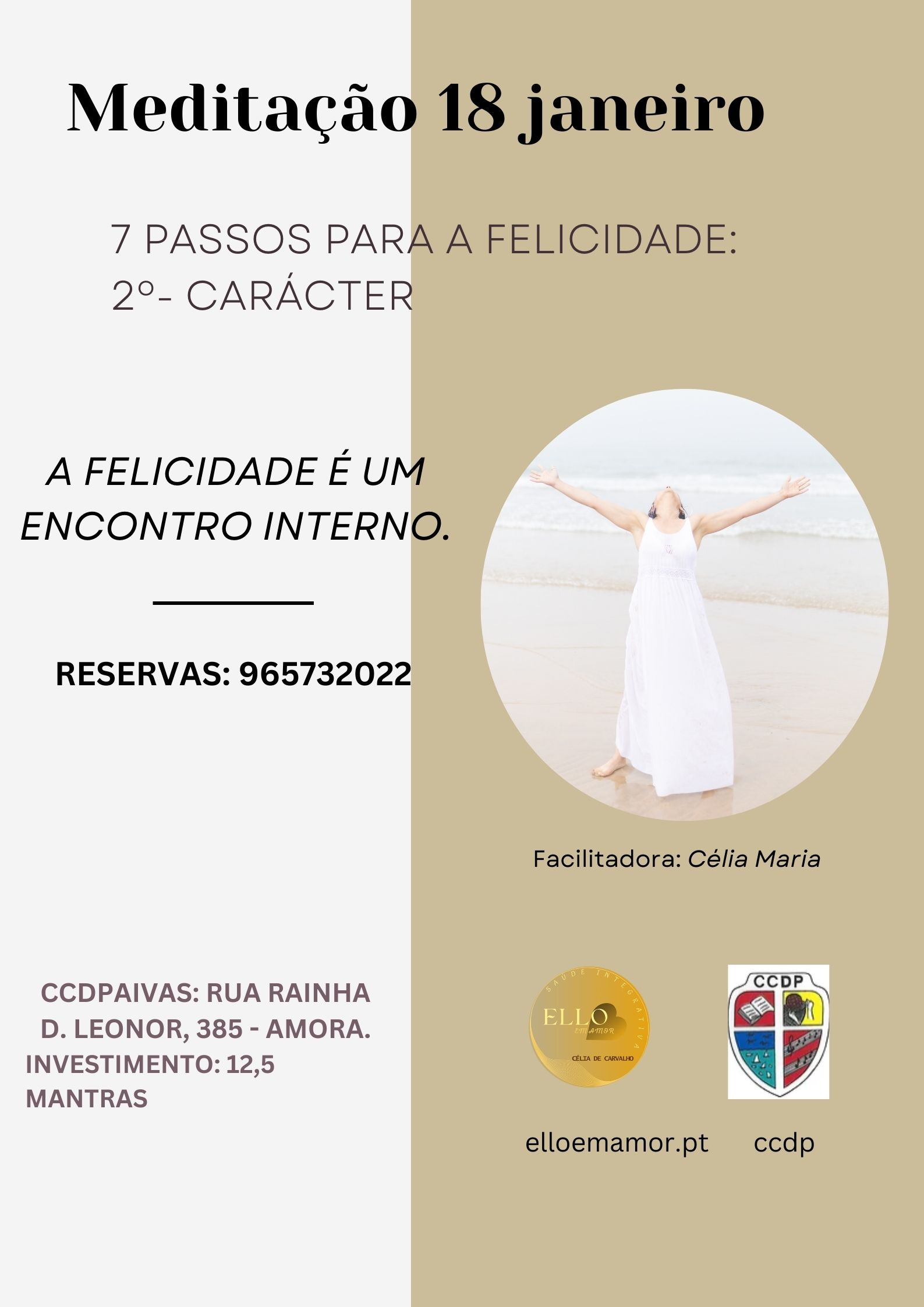 Meditação: 7 passos para a felicidade – 2º “O Carácter”